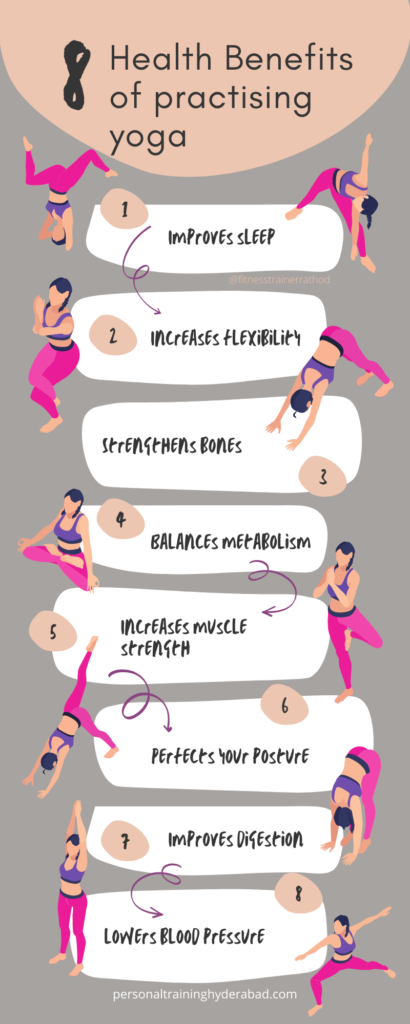 8 benefits of yoga at home