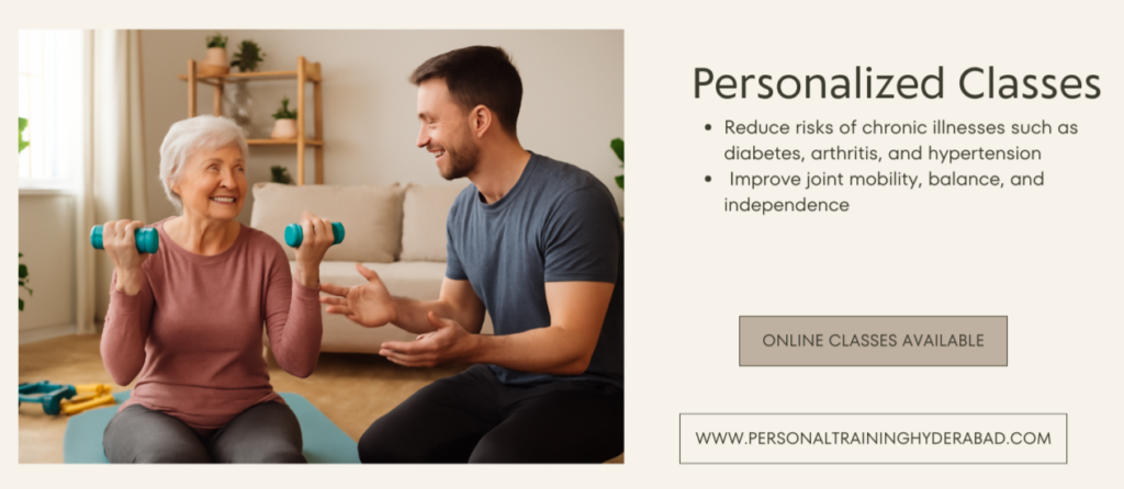 fitness trainer for elderly in hyderabad