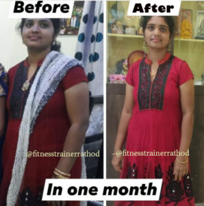 In home weight loss training